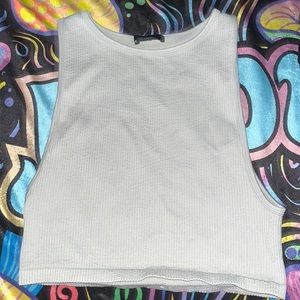 White crop top from forever 21